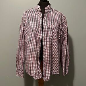 Izod Men’s Multicolored Striped pattern Button Down Shirt